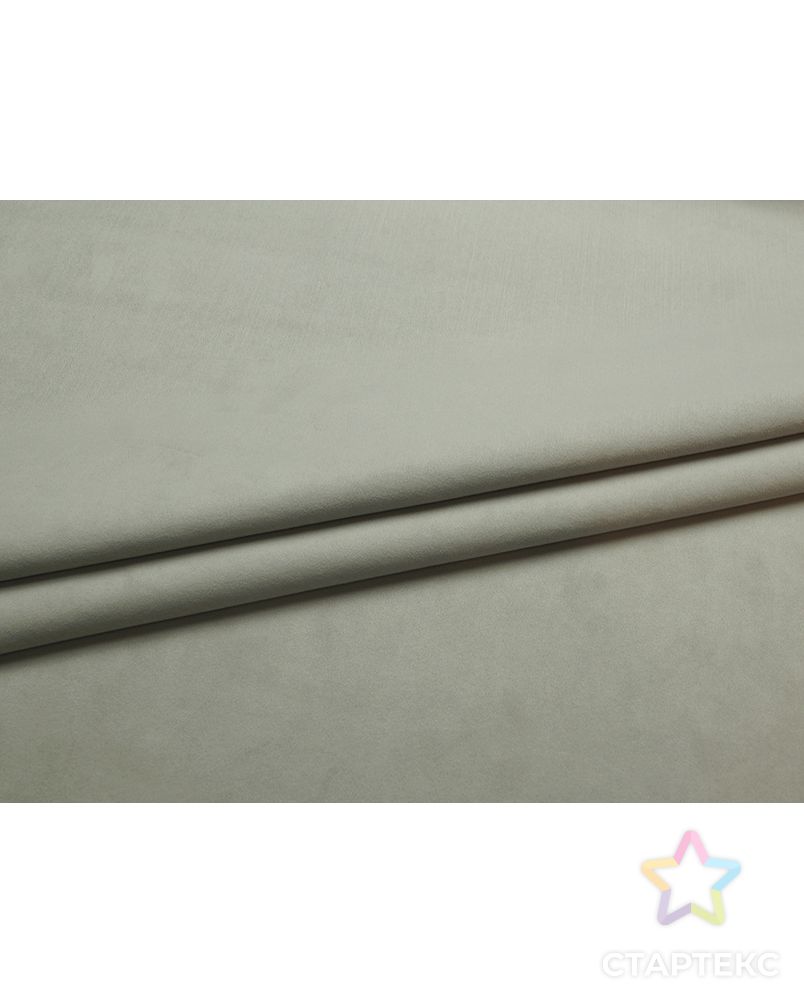 Искусственная замша алькантара светло-серого цвета (171 гр/м2) арт. ГТ-3543-1-ГТ0000125 2