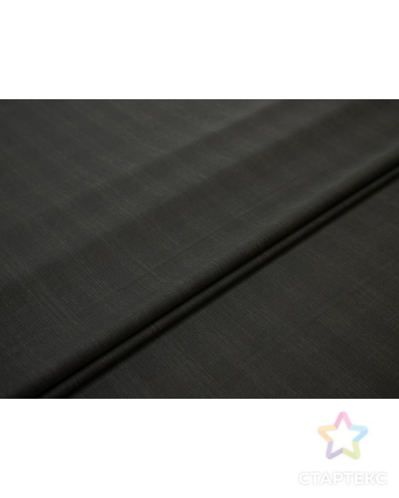 Шерстяная костюмная ткань в тончайшую полоску, цвет черно-серый арт. ГТ-8149-1-ГТ-17-10001-3-29-1 2