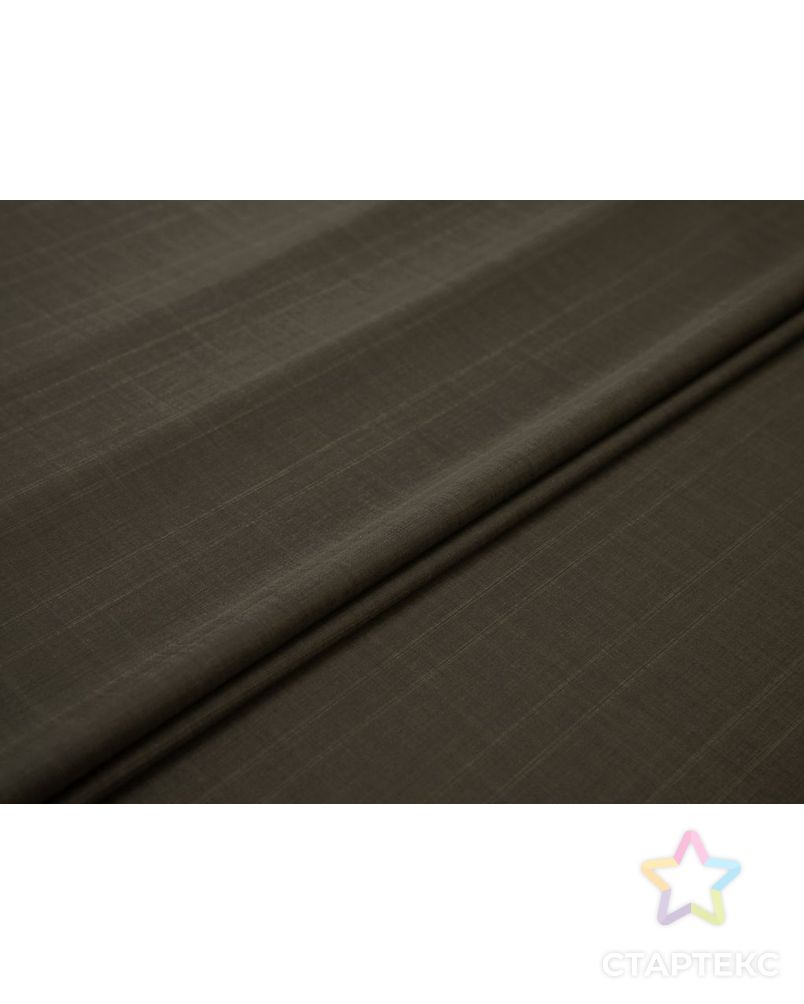 Шерстяная костюмная ткань в тончайшую клетку, цвет серый арт. ГТ-8173-1-ГТ-17-10025-4-29-1 2