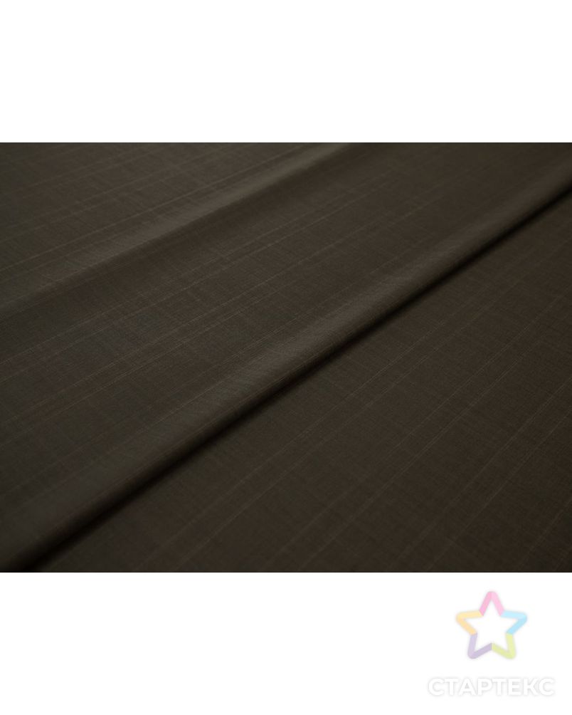 Шерстяная костюмная ткань в тончайшую клетку, цвет серый арт. ГТ-8173-1-ГТ-17-10025-4-29-1 6
