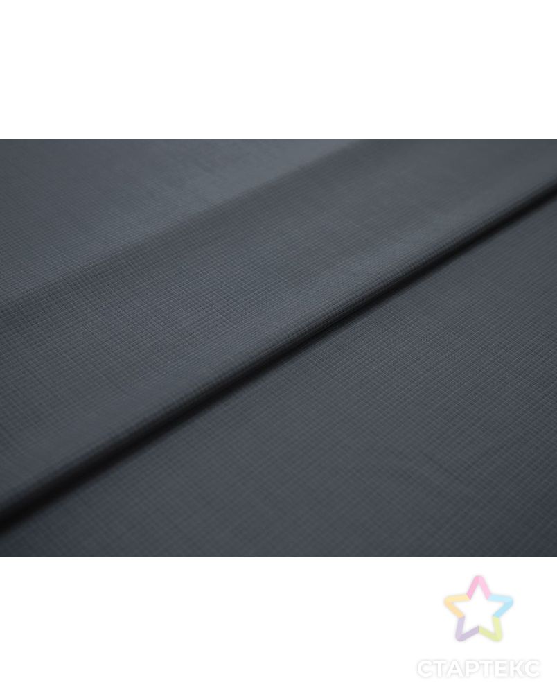 Шерстяная костюмная ткань в тонкую клетку, цвет серый арт. ГТ-8199-1-ГТ-17-10054-4-29-1 6