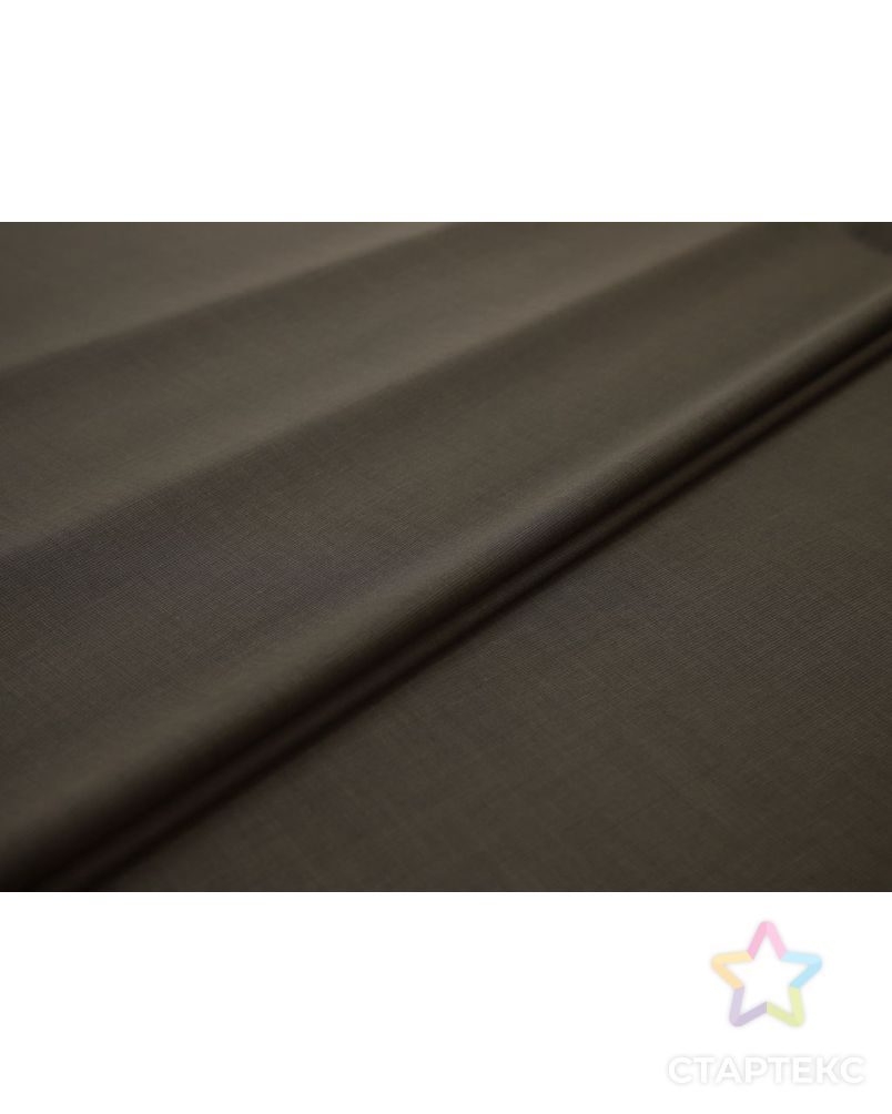 Шерстяная костюмная ткань меланжевая, цвет шоколадный арт. ГТ-8203-1-ГТ-17-10059-6-14-1 2