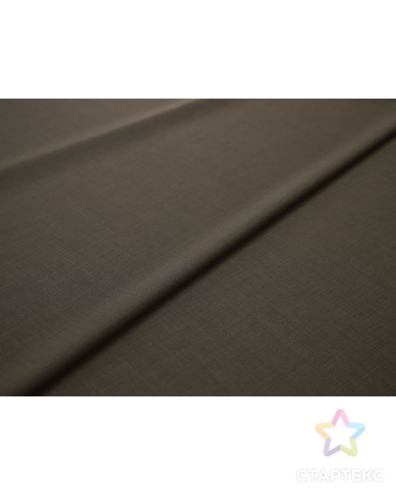 Шерстяная костюмная ткань меланжевая, цвет шоколадный арт. ГТ-8203-1-ГТ-17-10059-6-14-1 6