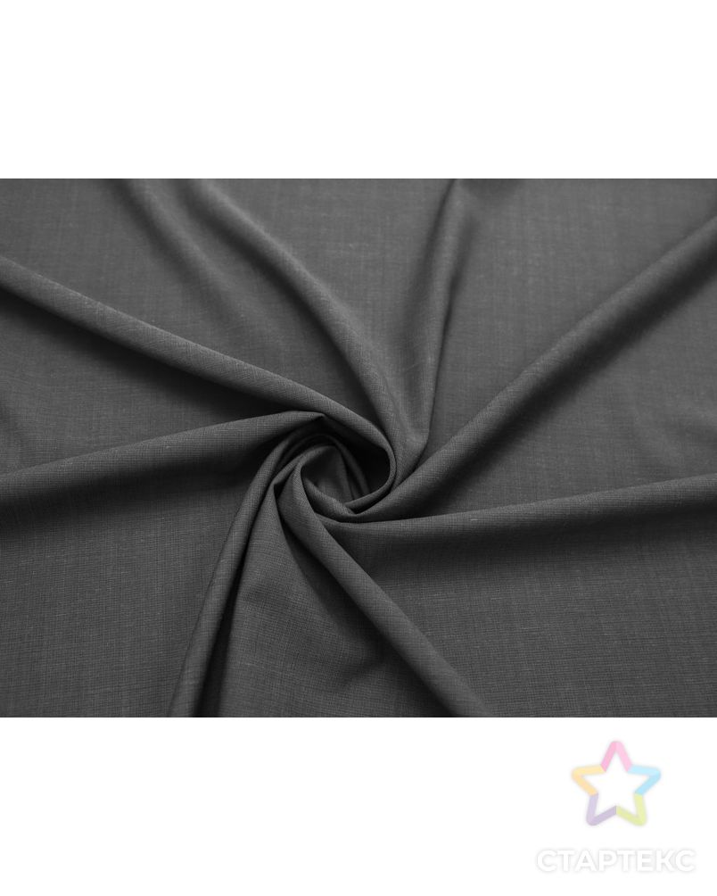 Шерстяная костюмная ткань меланжевая, в темно-серых тонах арт. ГТ-8204-1-ГТ-17-10060-6-29-1 1