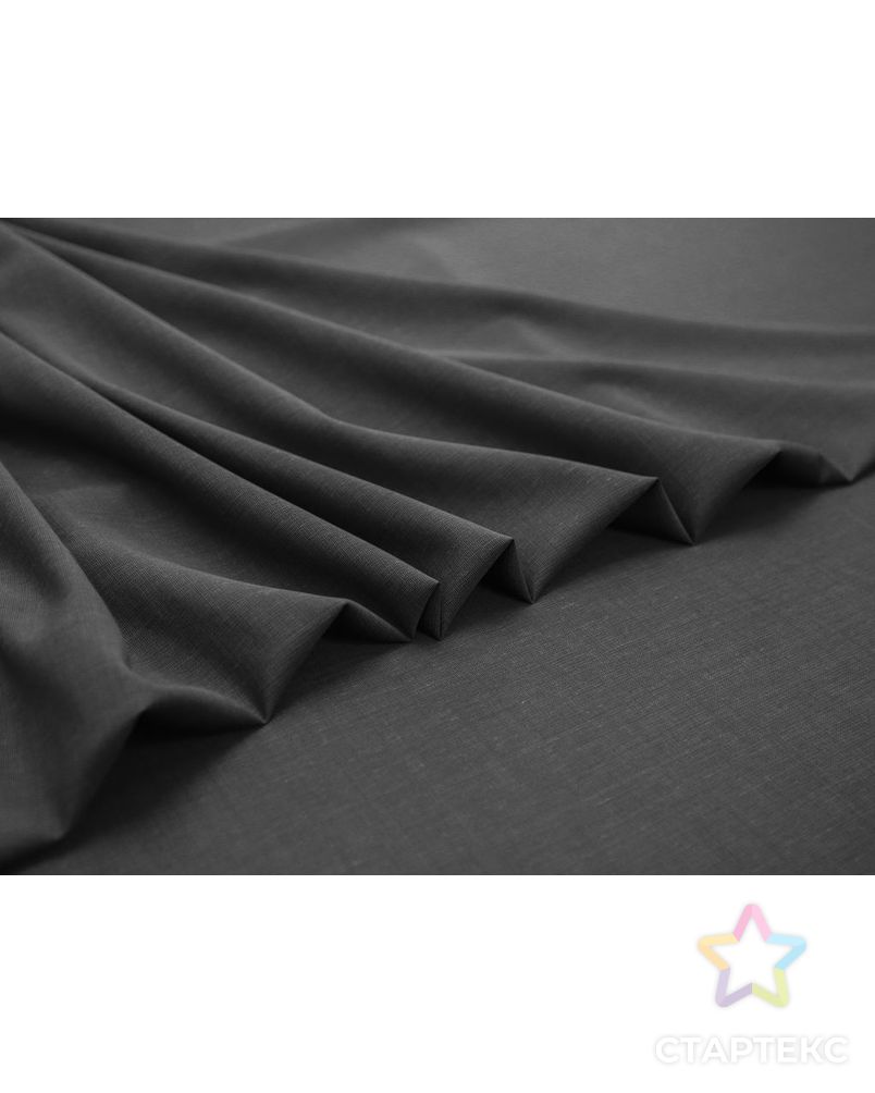 Шерстяная костюмная ткань меланжевая, в темно-серых тонах арт. ГТ-8204-1-ГТ-17-10060-6-29-1 3