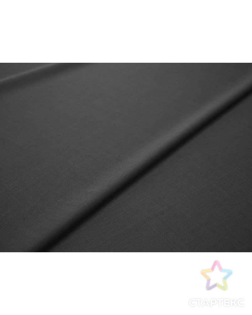 Шерстяная костюмная ткань с диагональными дорожками, цвет графитовый арт. ГТ-8207-1-ГТ-17-10063-3-29-1 6