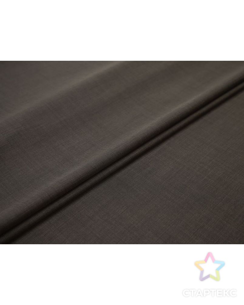 Шерстяная костюмная ткань в неширокую полоску, цвет серо-бежевый арт. ГТ-8210-1-ГТ-17-10067-3-21-1 2