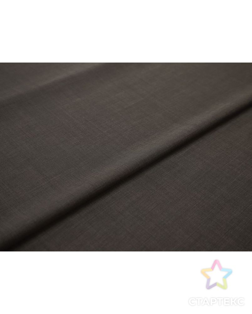 Шерстяная костюмная ткань в неширокую полоску, цвет серо-бежевый арт. ГТ-8210-1-ГТ-17-10067-3-21-1 6