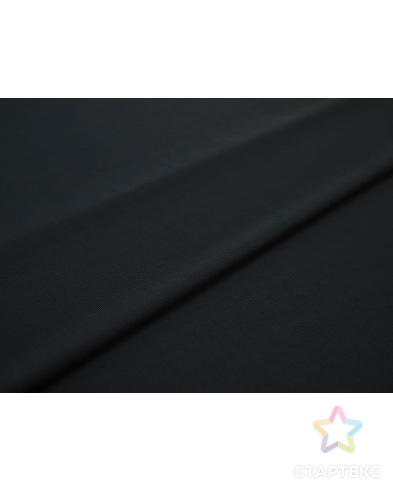 Шерстяная костюмная ткань в узкую полоску, графитовый цвет арт. ГТ-8221-1-ГТ-17-10080-3-29-1 6