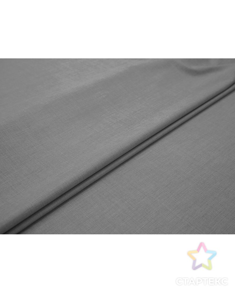 Двухсторонняя костюмная ткань в гусиную лапку, цвет серо-белый арт. ГТ-8227-1-ГТ-17-10089-5-21-1 2