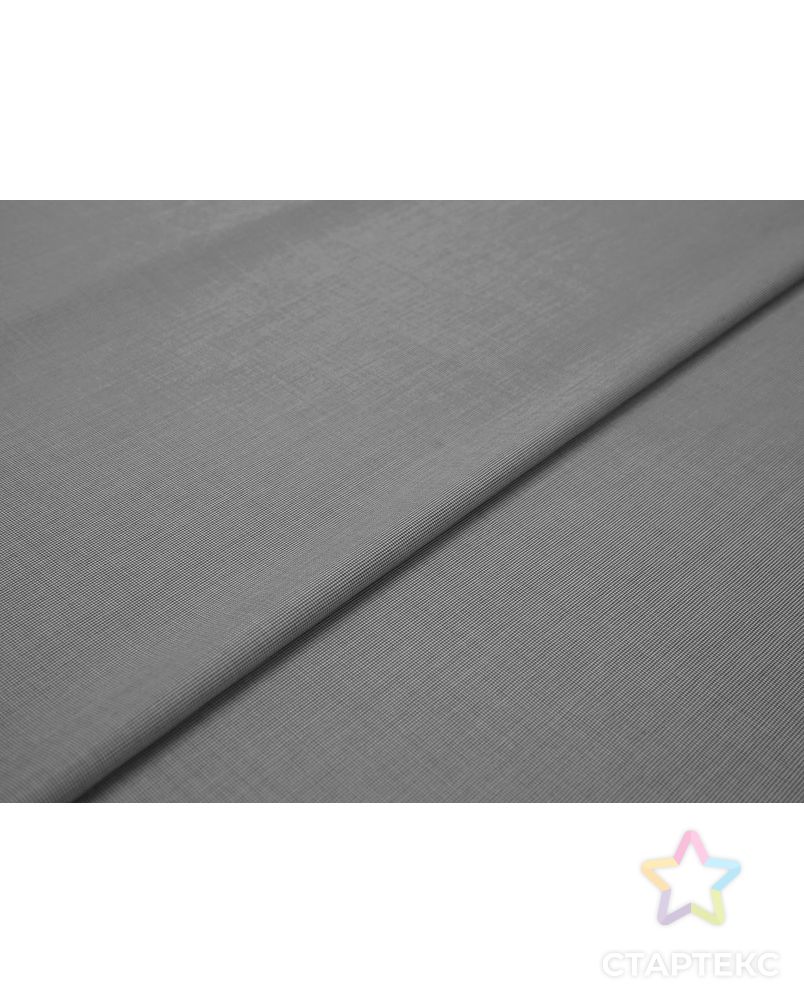 Двухсторонняя костюмная ткань в гусиную лапку, цвет серо-белый арт. ГТ-8227-1-ГТ-17-10089-5-21-1 6