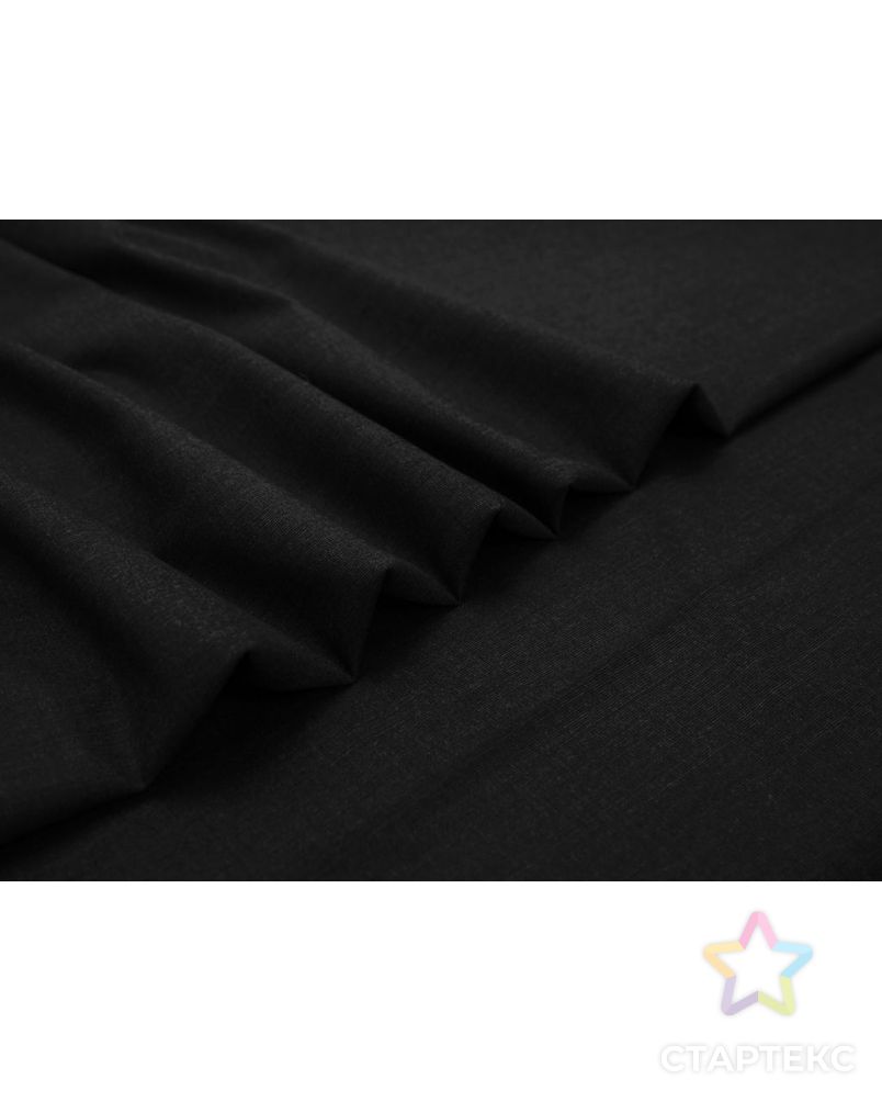 Двухсторонняя костюмная ткань меланжевая, цвет черно-коричневый арт. ГТ-8228-1-ГТ-17-10090-6-21-1 3