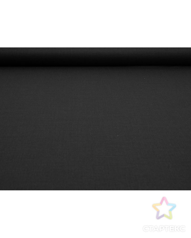 Двухсторонняя костюмная ткань меланжевая, цвет черно-коричневый арт. ГТ-8228-1-ГТ-17-10090-6-21-1 4