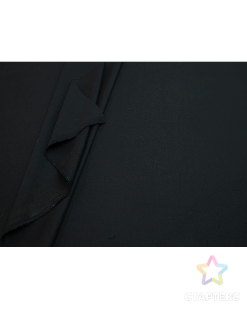 Двухсторонняя костюмная ткань однотонная,темно-синего цвета арт. ГТ-8657-1-ГТ-17-10093-1-30-1 5