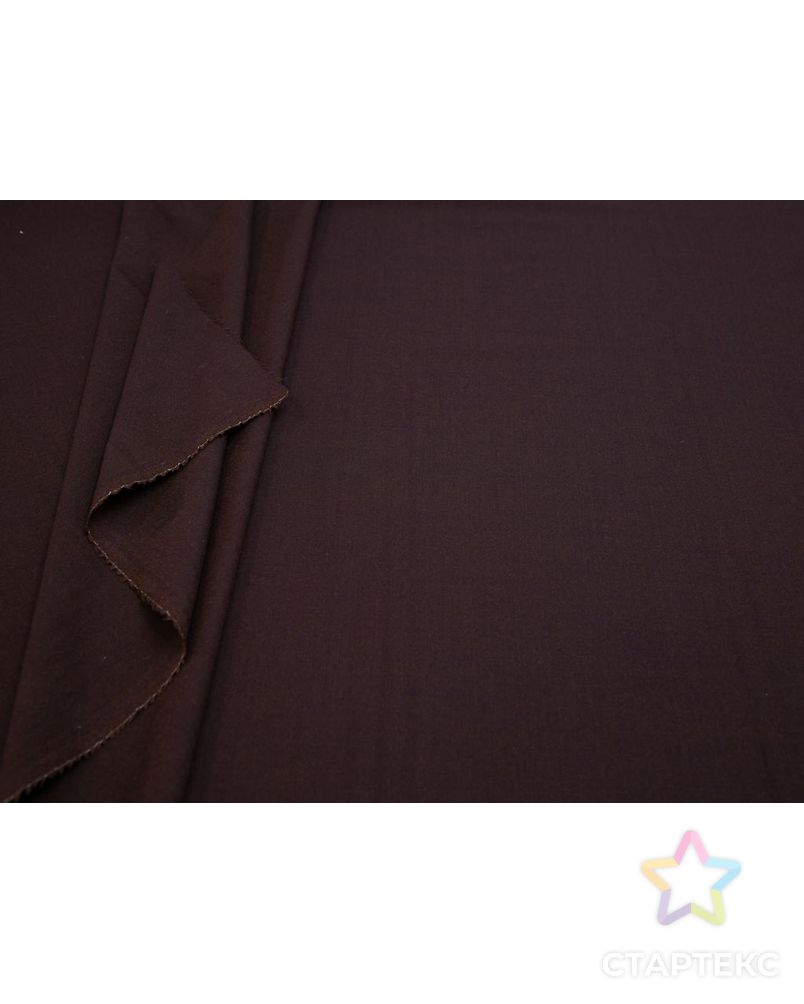 Костюмная ткань в диагональную полоску, цвет горячий шоколад арт. ГТ-8232-1-ГТ-17-10094-1-14-1 5