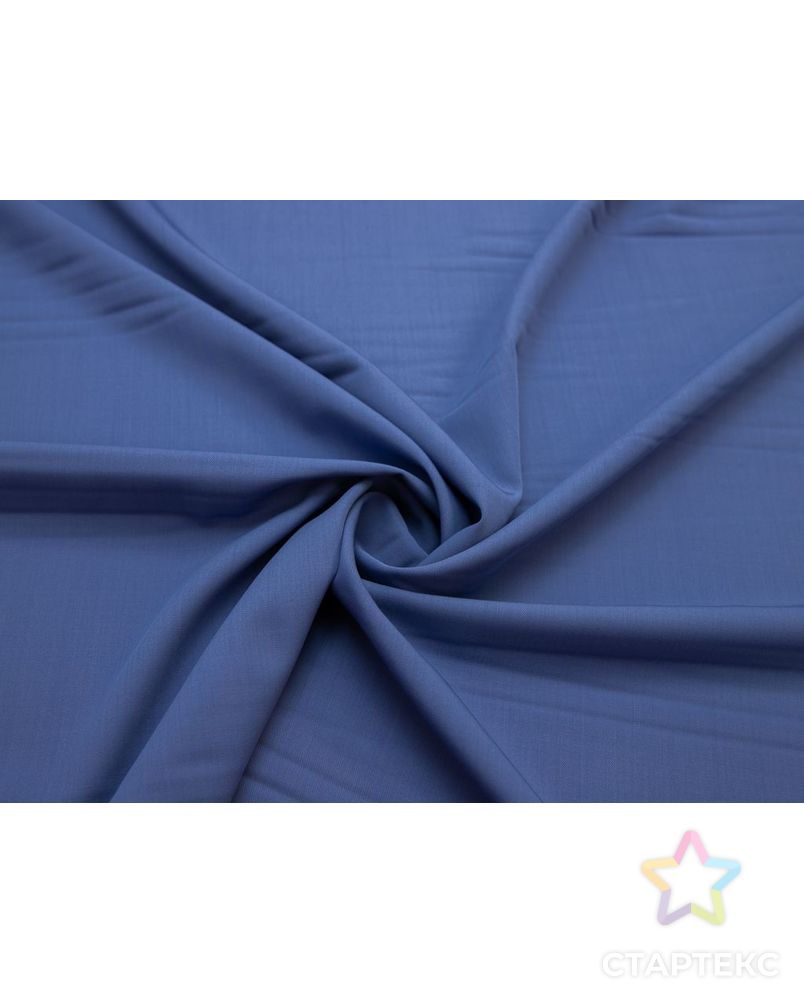 Костюмная ткань в диагональный рубчик, цвет темно-голубой арт. ГТ-8234-1-ГТ-17-10097-1-7-1 1