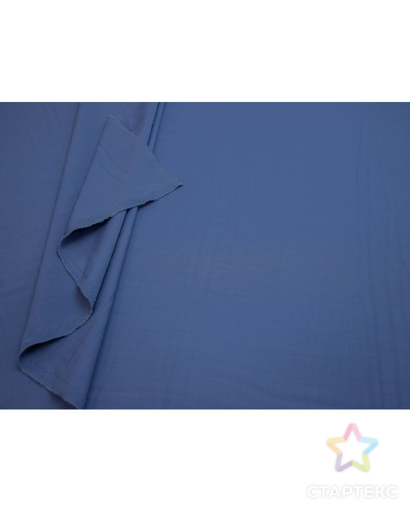 Костюмная ткань в диагональный рубчик, цвет темно-голубой арт. ГТ-8234-1-ГТ-17-10097-1-7-1 5