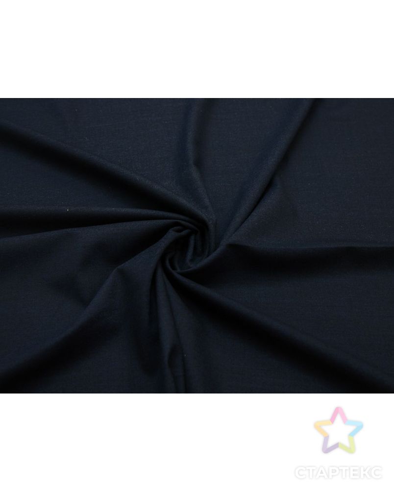 Двухсторонняя костюмная ткань меланжевая, цвет черно-синий арт. ГТ-8237-1-ГТ-17-10100-6-30-1 1