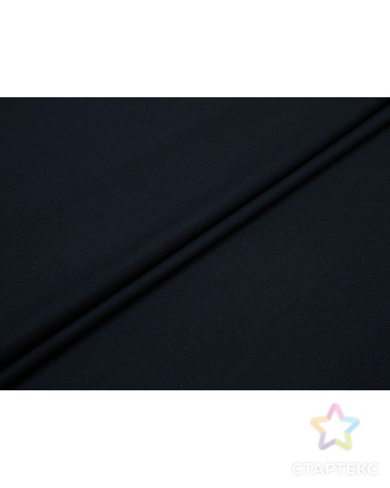 Двухсторонняя костюмная ткань меланжевая, цвет черно-синий арт. ГТ-8237-1-ГТ-17-10100-6-30-1 2