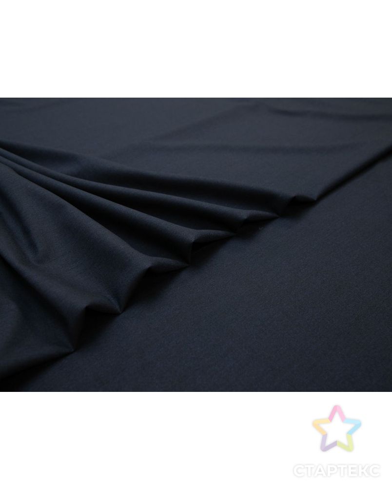 Двухсторонняя костюмная ткань меланжевая, цвет черно-синий арт. ГТ-8237-1-ГТ-17-10100-6-30-1 3