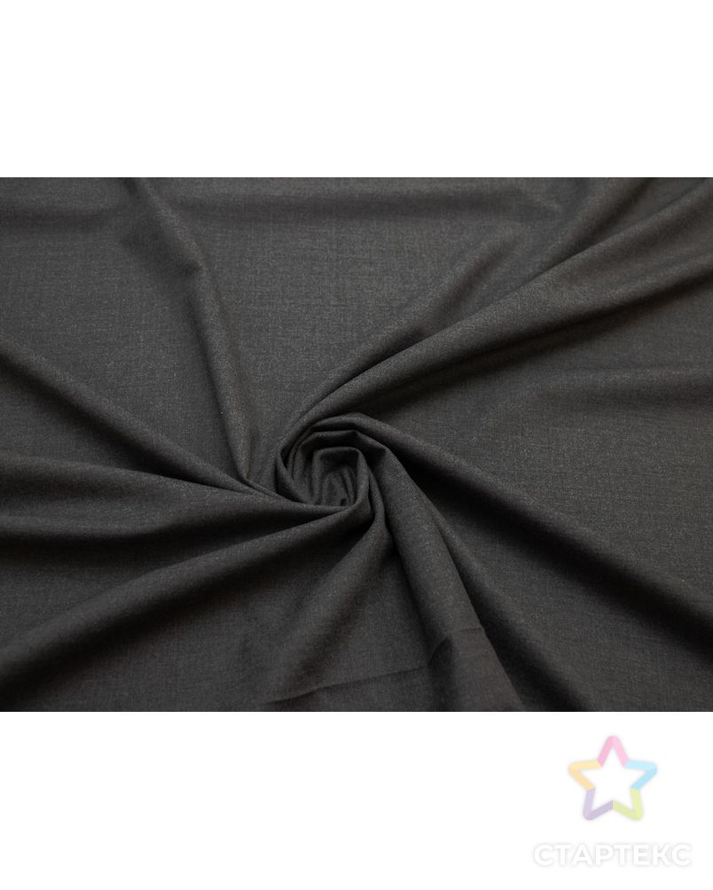Двухсторонняя костюмная ткань меланжевая, темно-серого цвета арт. ГТ-8240-1-ГТ-17-10104-3-29-1 1