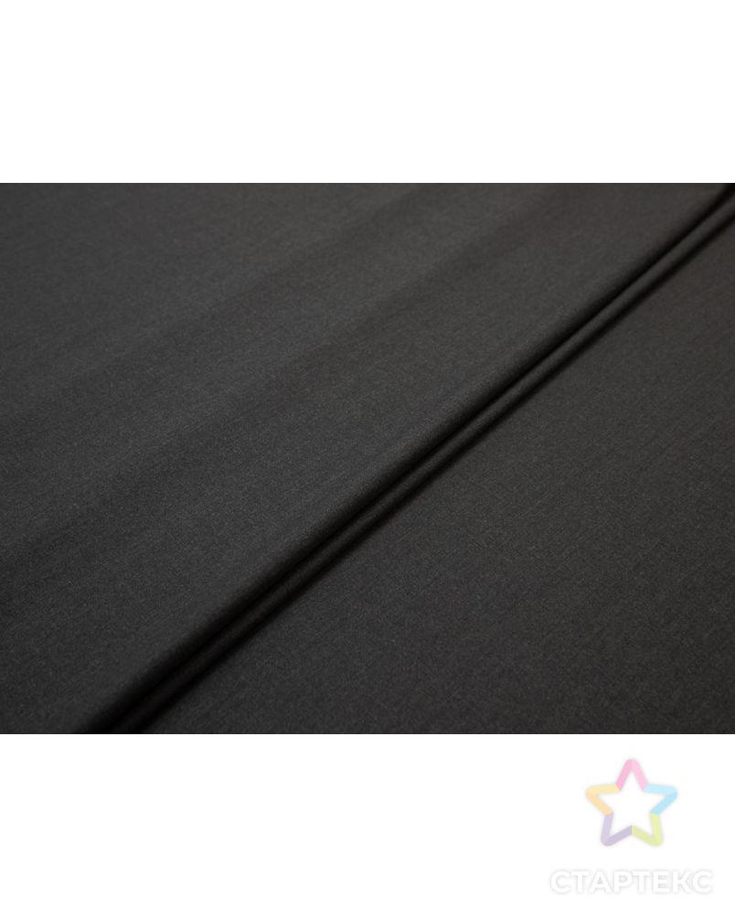 Двухсторонняя костюмная ткань меланжевая, темно-серого цвета арт. ГТ-8240-1-ГТ-17-10104-3-29-1 2
