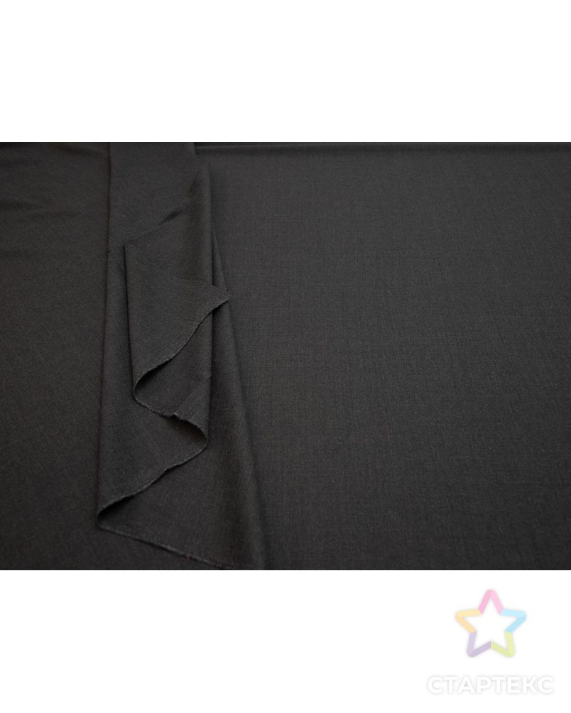 Двухсторонняя костюмная ткань меланжевая, темно-серого цвета арт. ГТ-8240-1-ГТ-17-10104-3-29-1 5