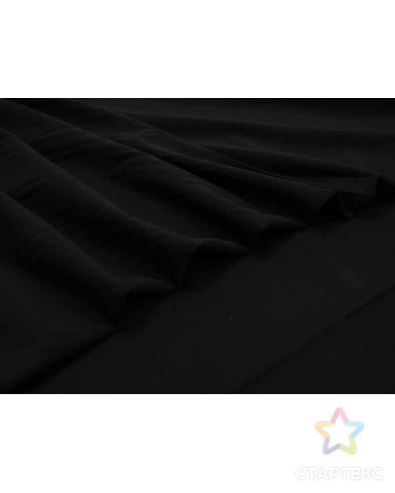 Двухсторонняя костюмная ткань, цвет матовый чёрный арт. ГТ-8263-1-ГТ-17-10129-1-38-1 3