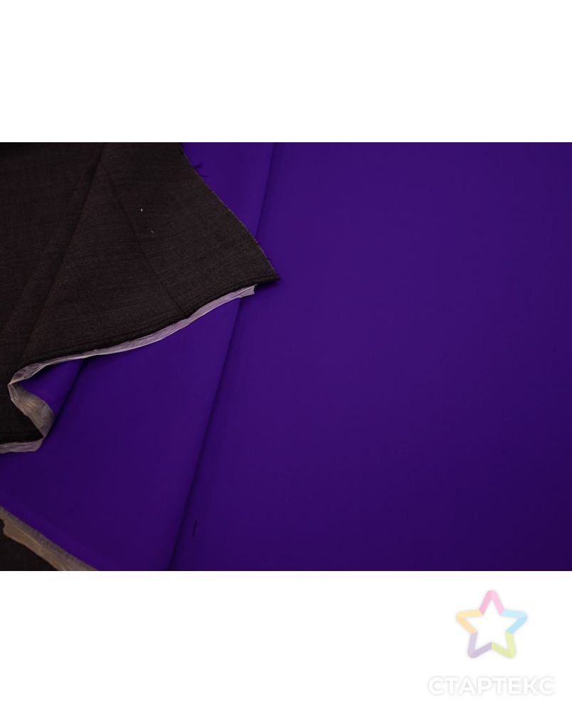 Дублированная костюмная ткань с водоотталкивающим эфеектом, цвет графитовый меланж арт. ГТ-8264-1-ГТ-17-10130-6-29-1 5