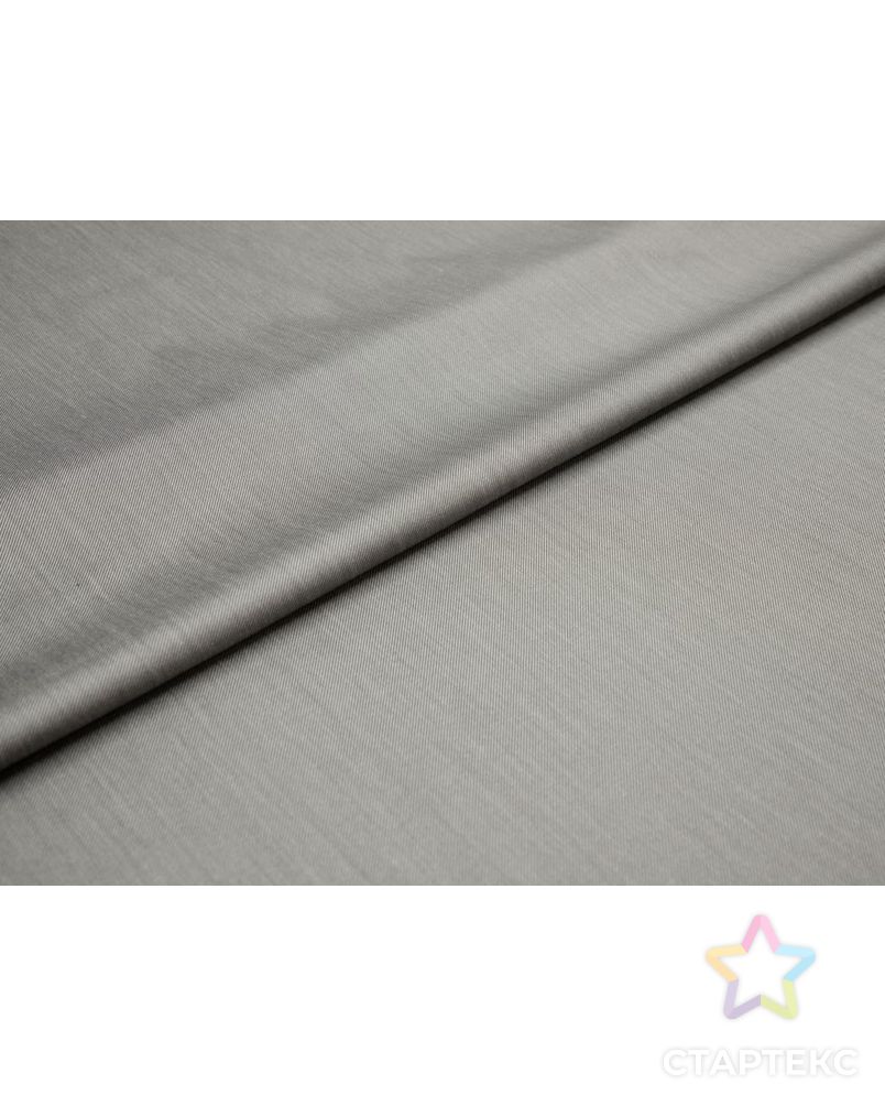 Костюмная ткань в диагональную полоску, цвет серый меланж арт. ГТ-8400-1-ГТ-17-10288-6-29-1 6