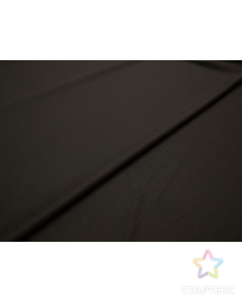 Шерстяная костюмная ткань в фактурную полосочку, цвет темно-серый арт. ГТ-8451-1-ГТ-17-10389-3-29-1 6