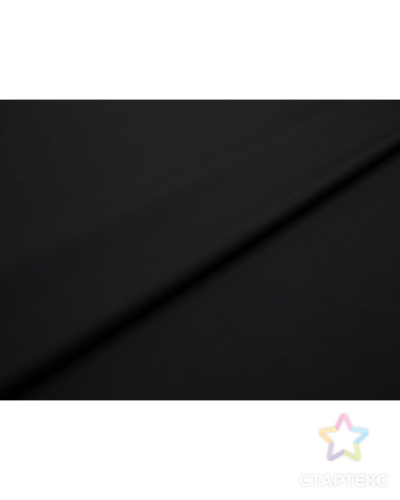 Двухсторонняя костюмная ткань однотонная, цвет черно-синий арт. ГТ-8490-1-ГТ-17-10430-1-30-1 6