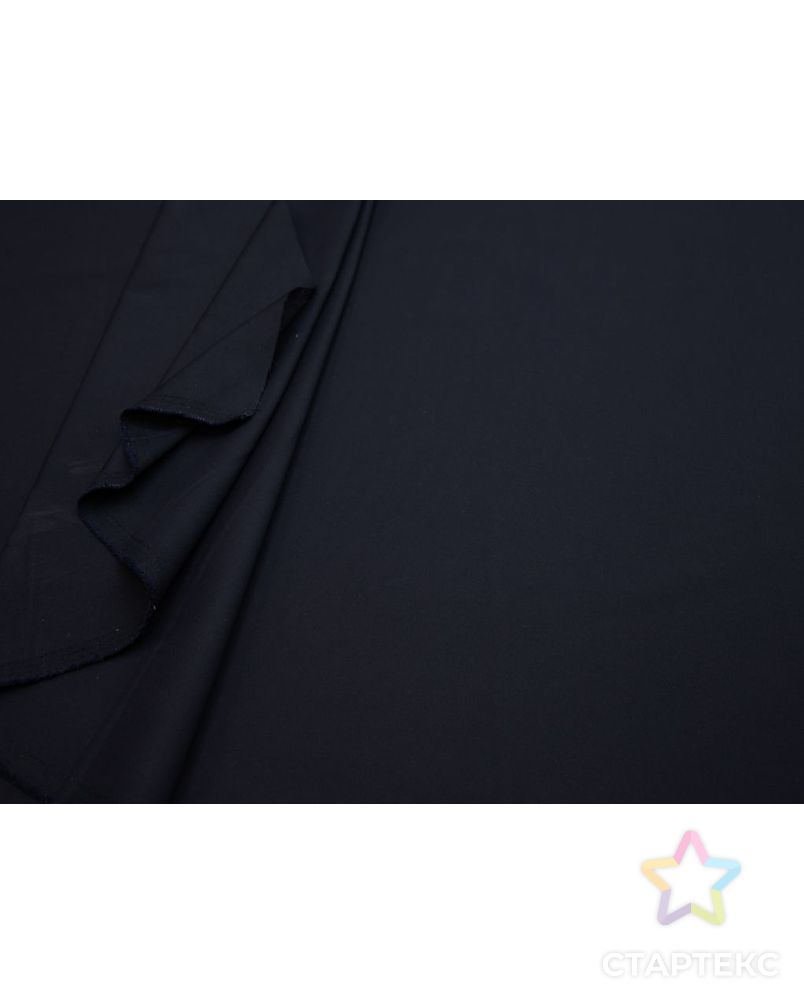 Двухсторонняя костюмная ткань однотонная, цвет темно-синий арт. ГТ-8492-1-ГТ-17-10434-1-30-1 5
