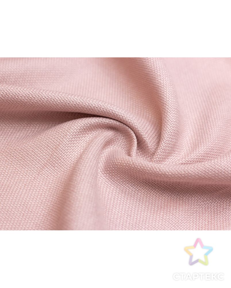 Двухстороння костюмная ткань крупного плетения, цвет нежно-розовый арт. ГТ-4416-1-ГТ-17-5904-1-26-1 1