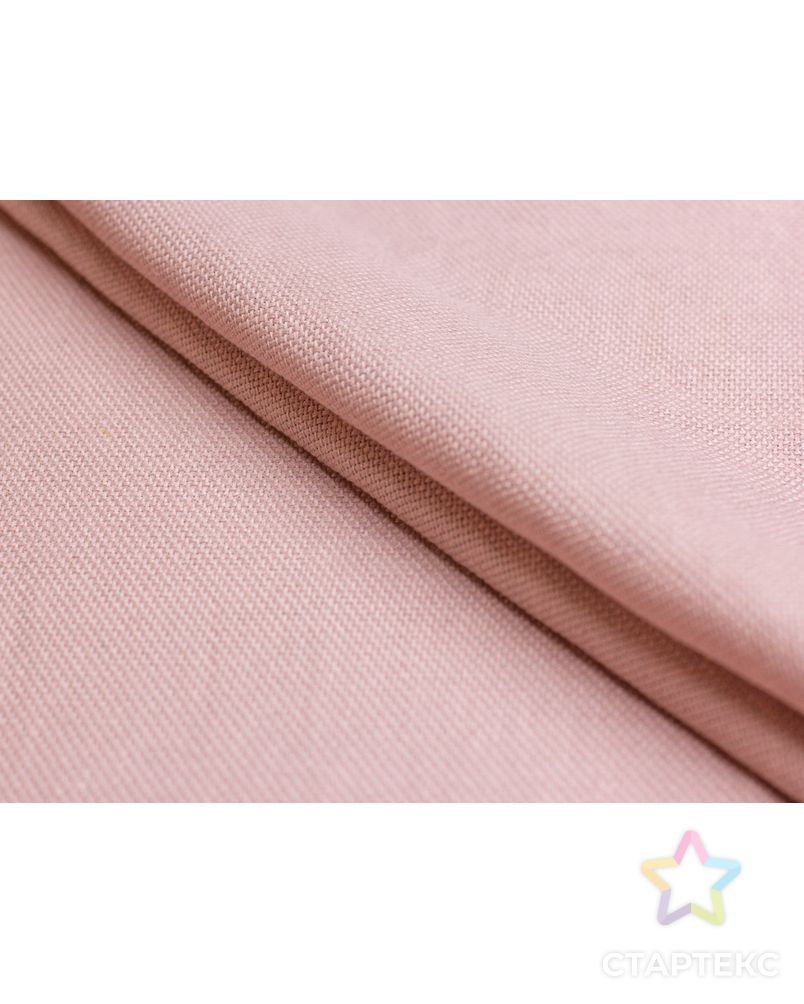 Двухстороння костюмная ткань крупного плетения, цвет нежно-розовый арт. ГТ-4416-1-ГТ-17-5904-1-26-1 4
