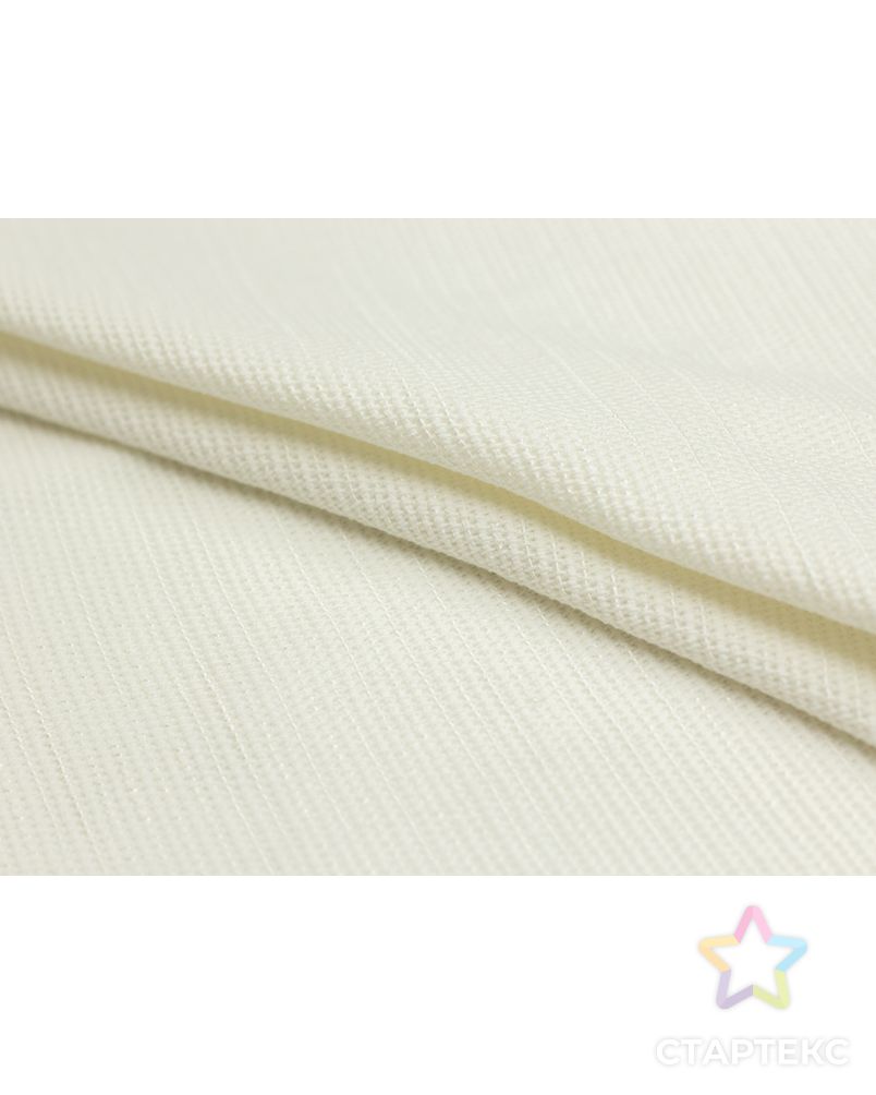 Костюмная ткань крупного плетения, цвет белый арт. ГТ-4439-1-ГТ-17-5932-1-2-1 4