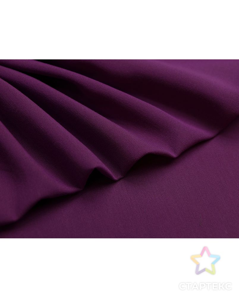 Двухсторонняя костюмная ткань насыщенного фиолетового цвета арт. ГТ-4599-1-ГТ-17-6161-1-33-1 3