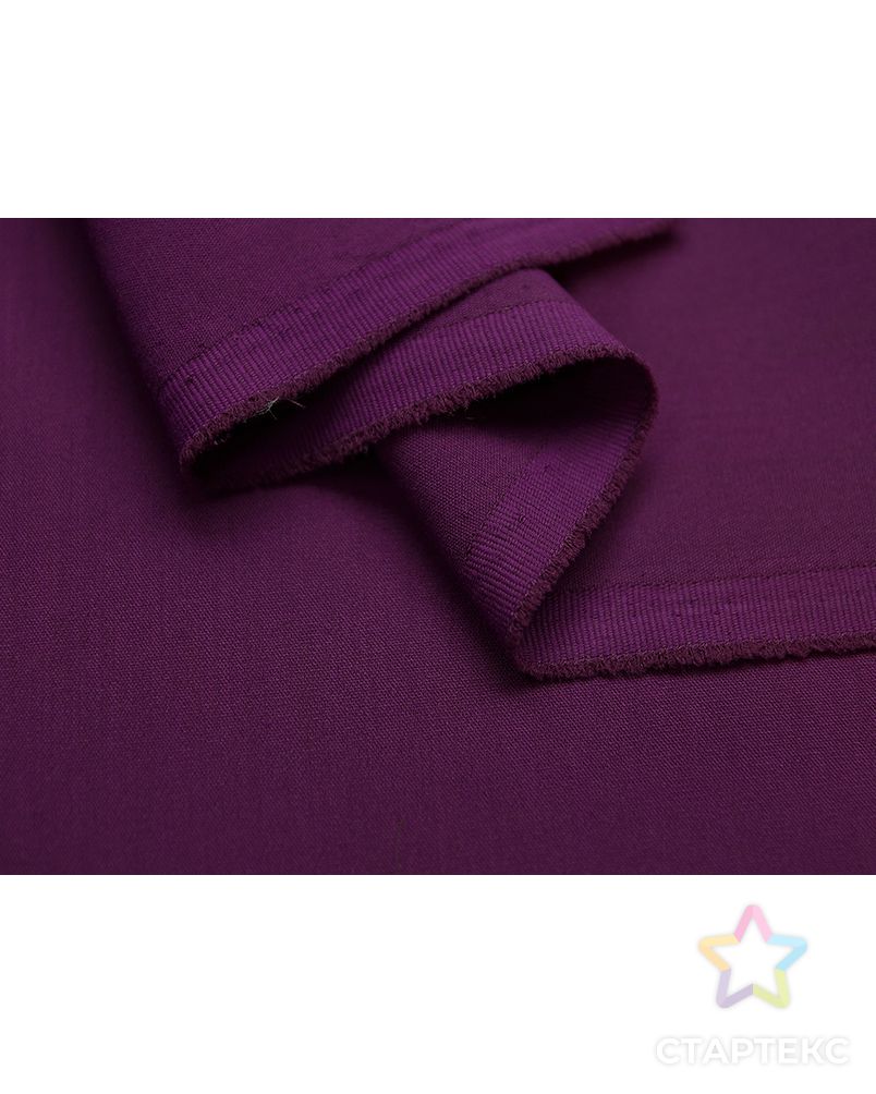 Двухсторонняя костюмная ткань насыщенного фиолетового цвета арт. ГТ-4599-1-ГТ-17-6161-1-33-1 4