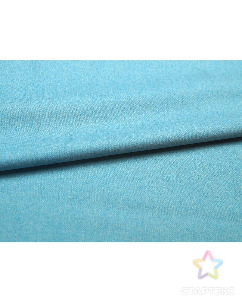 2-х сторонняя костюмная ткань , голубой меланж арт. ГТ-4797-1-ГТ-17-6391-6-7-1