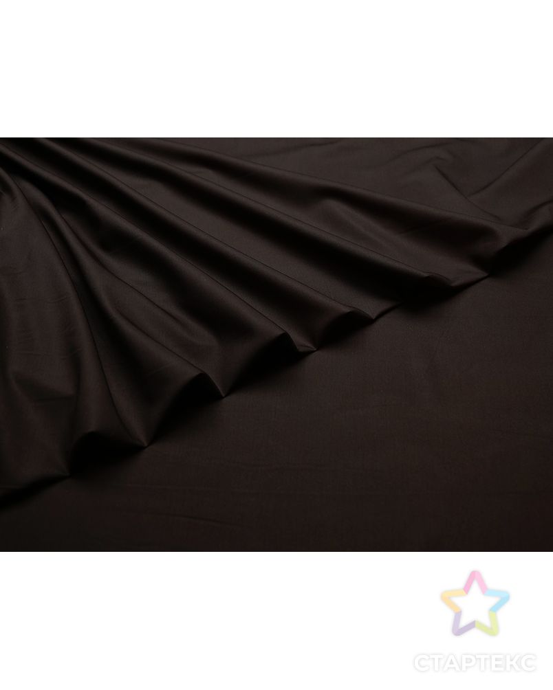 Легкая костюмная ткань, цвет черного кофе арт. ГТ-5236-1-ГТ-17-6928-1-15-3 1