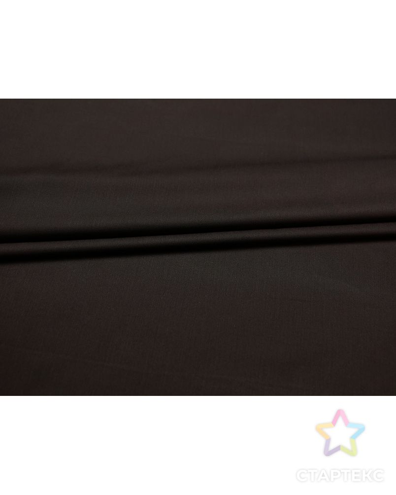 Легкая костюмная ткань, цвет черного кофе арт. ГТ-5236-1-ГТ-17-6928-1-15-3 5