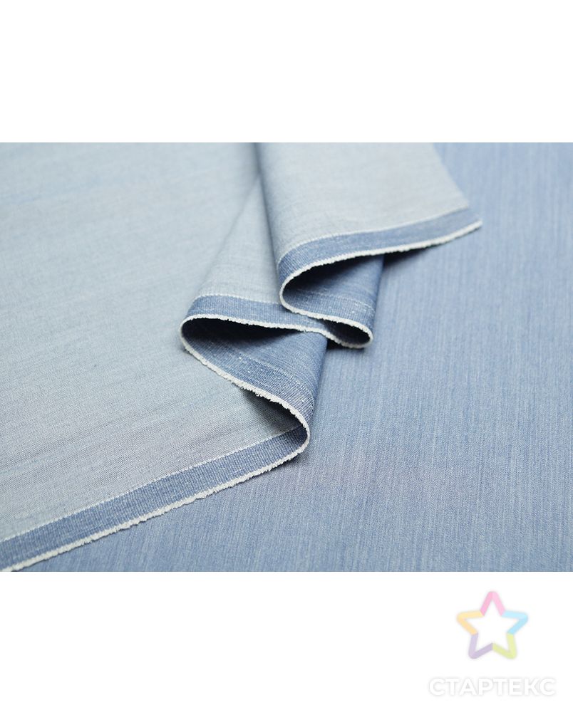 Легкая костюмная ткань, цвет джинсовый арт. ГТ-5239-1-ГТ-17-6931-1-30-3 2