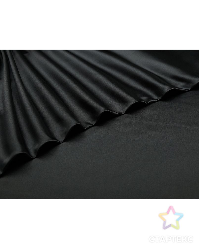 Костюмно-плательная ткань, глубокий черный цвет арт. ГТ-5328-1-ГТ-17-7015-1-38-1 1