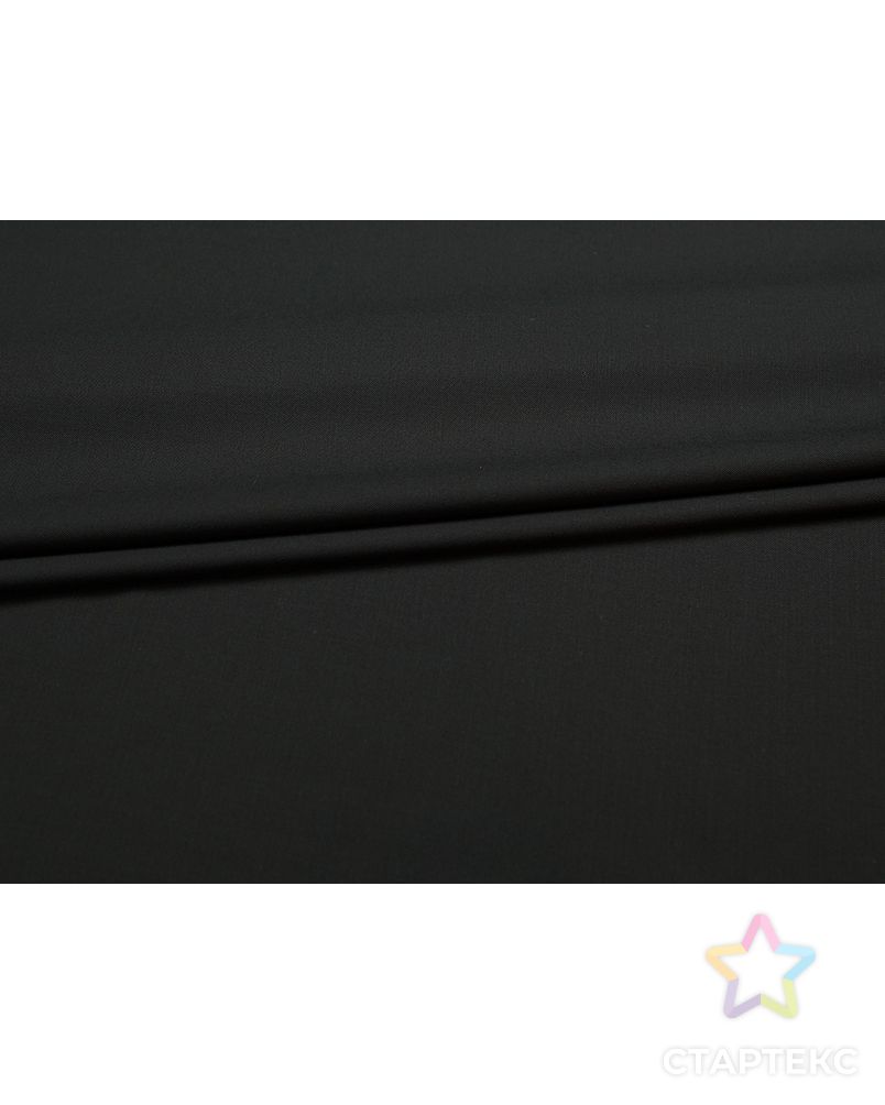 Двухсторонняя костюмная ткань в диагональный рубчик, цвет черный арт. ГТ-5581-1-ГТ-17-7315-1-38-1