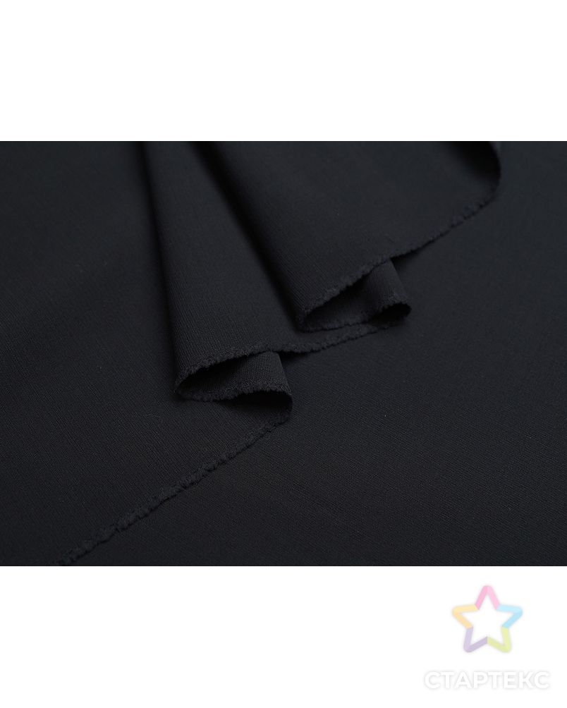 Двухсторонняя костюмная ткань, цвет угольно-черный арт. ГТ-5588-1-ГТ-17-7316-1-38-1 3