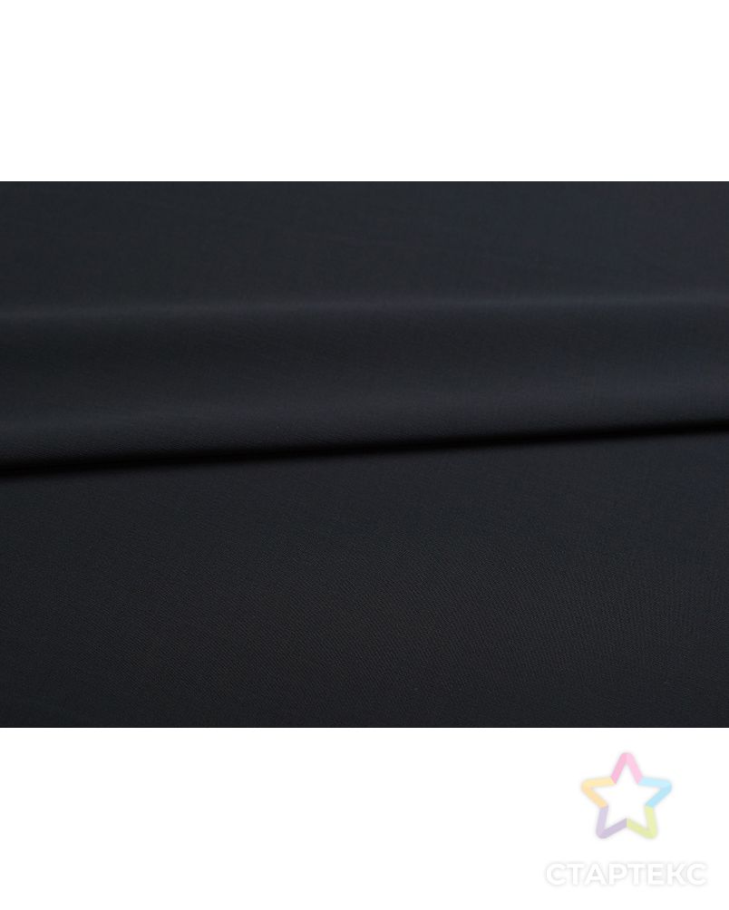 Двухсторонняя костюмная ткань, цвет угольно-черный арт. ГТ-5588-1-ГТ-17-7316-1-38-1 5