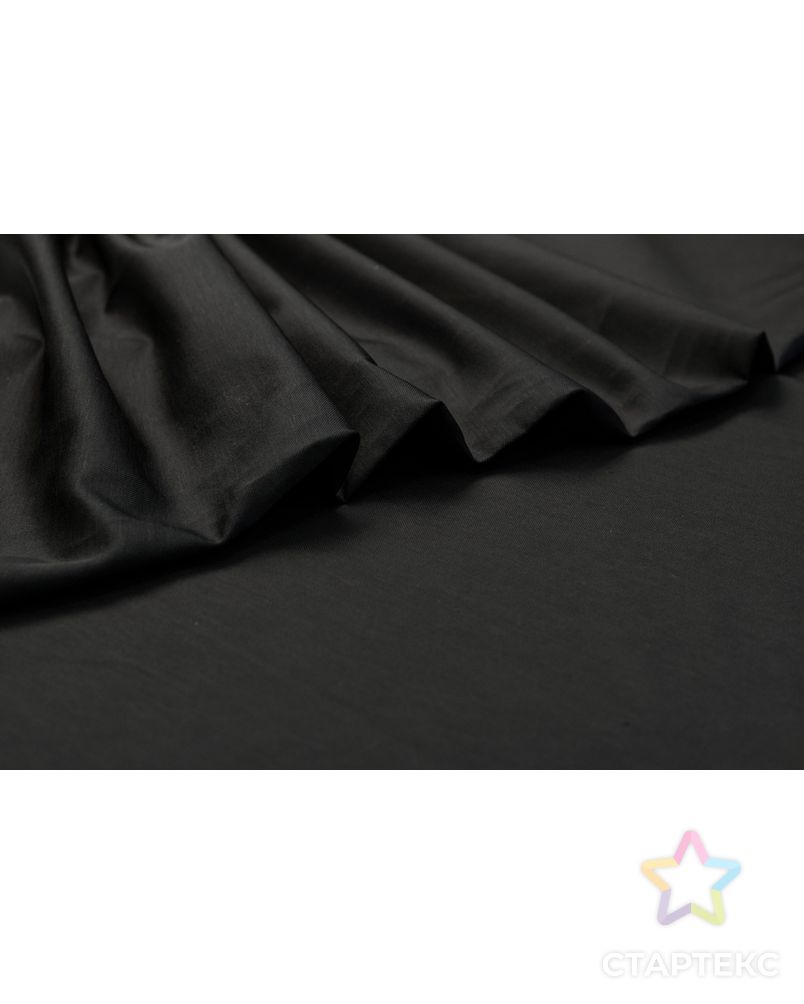 Костюмная-плательная ткань, цвет мерцающий черный арт. ГТ-5809-1-ГТ-17-7575-1-38-1 2