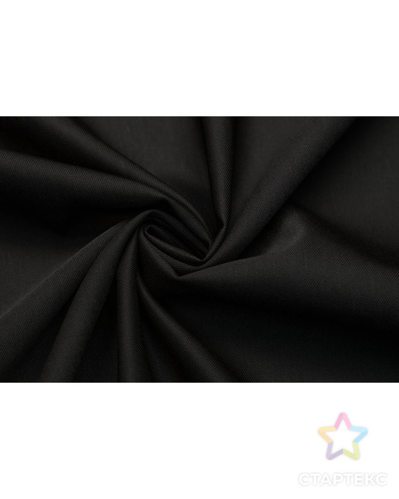 Костюмная-плательная ткань, цвет мерцающий черный арт. ГТ-5809-1-ГТ-17-7575-1-38-1 4