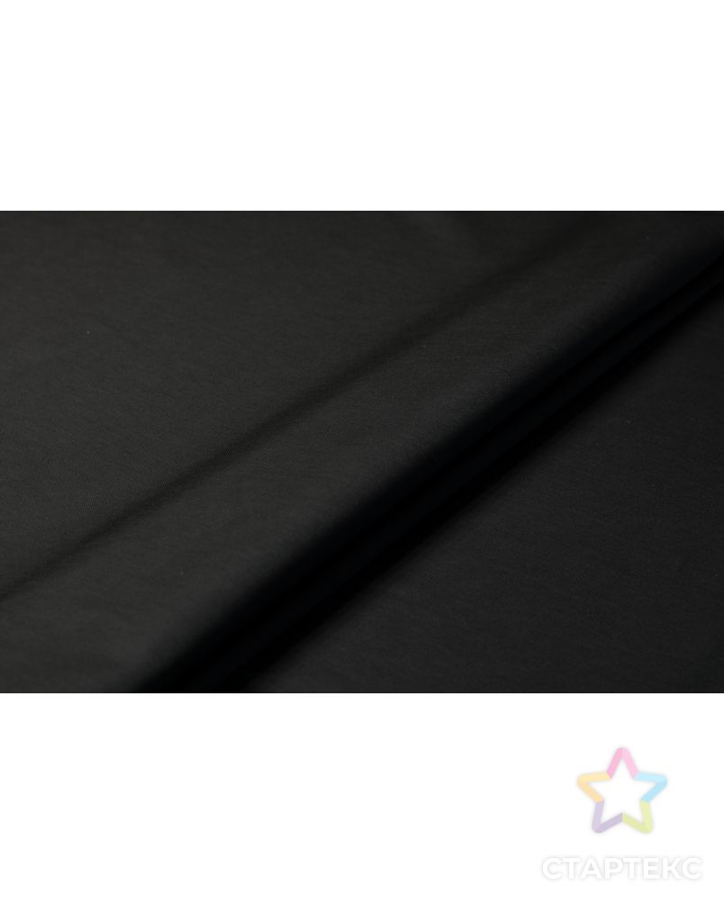 Костюмная-плательная ткань, цвет мерцающий черный арт. ГТ-5809-1-ГТ-17-7575-1-38-1 6