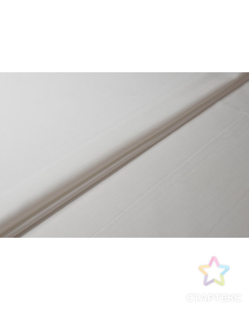 Костюмная-плательная ткань с текстурой рогожка, цвет белый арт. ГТ-5810-1-ГТ-17-7576-1-2-1 3